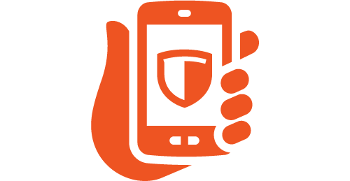 use our secure app on your smart phone